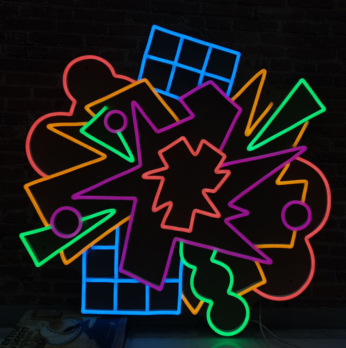 Checkmate by Wade and Leta - Signe en néon LED